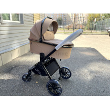 Коляска Luxmom 777 3 в 1, Хаки текстиль