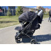 Прогулочная коляска Baballo 2025,  Черный текстиль, черная рама 