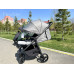 Прогулочная коляска Carrello Bravo CRL-8512 PU, Metal Grey