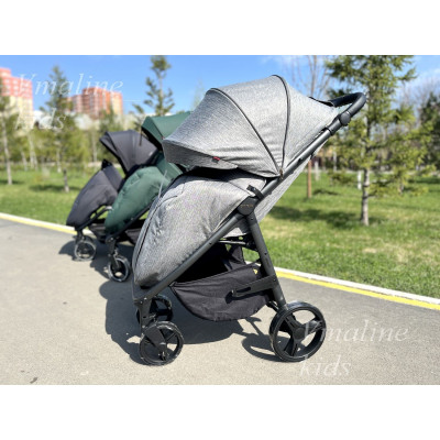 Прогулочная коляска Carrello Bravo CRL-8512 PU, Metal Grey